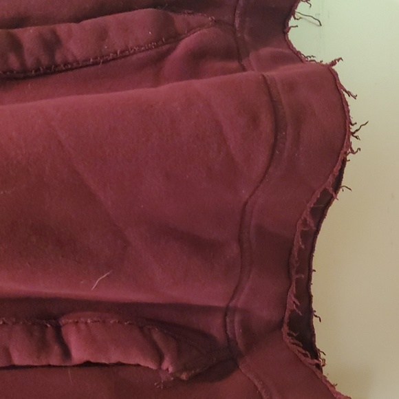 HOLLISTER Men's Burgundy Hoodie - Picture 4 of 5